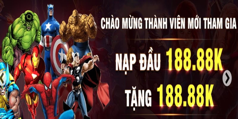 Thưởng nạp đầu 33win